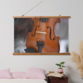 Klassische Harmonie Wandteppich Mit Holzrahmen (Schlafzimmer)