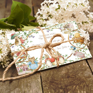 Klassische Hasen-Geburtstags-Dankeskarten