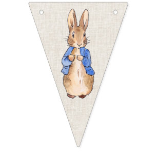 Klassische Hasen-Kaninchen-Wimpel Flaggen