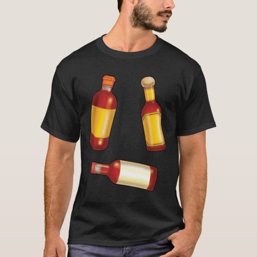 Klassische Heißsauce T-Shirt (Vorderseite)