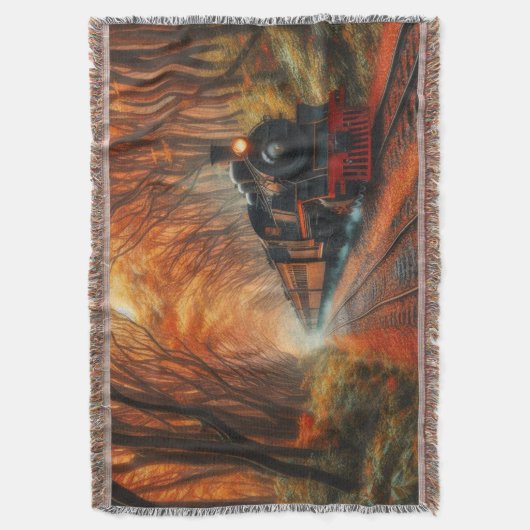 klassische Herbstbahn Decke (Vorderseite Vertikal)