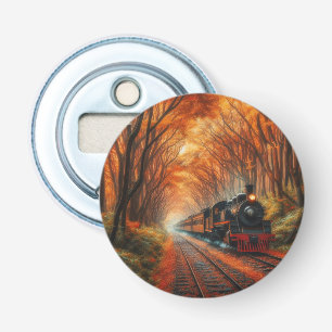 klassische Herbstbahn Flaschenöffner