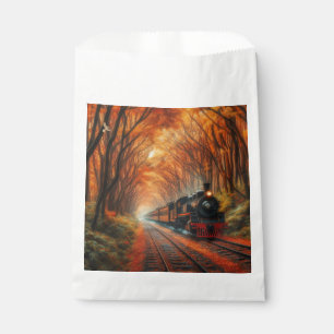 klassische Herbstbahn Geschenktütchen