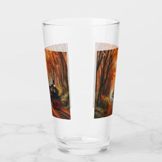 klassische Herbstbahn Glas (Links)