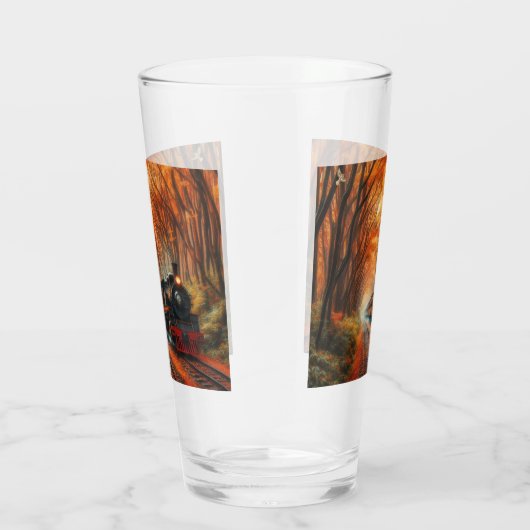 klassische Herbstbahn Glas (Rechts)