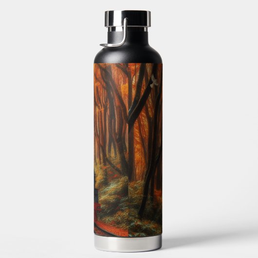 klassische Herbstbahn Trinkflasche (Rechts)