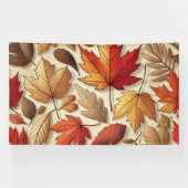 klassische Herbstblätter Banner (Horizontal)