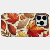 klassische Herbstblätter Case-Mate iPhone Hülle (Rückseite (Horizontal))