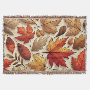 klassische Herbstblätter Decke