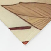 klassische Herbstblätter Fleecedecke (Ecke)