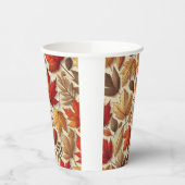 klassische Herbstblätter Pappbecher (Links)