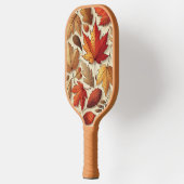 klassische Herbstblätter Pickleball Schläger (Links)