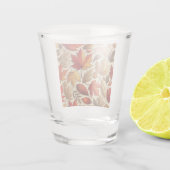 klassische Herbstblätter Schnapsglas (Rückseite)