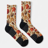klassische Herbstblätter Socken (Rechts)