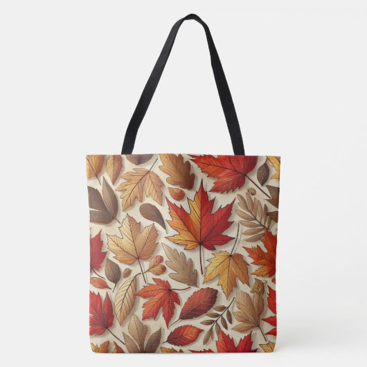 klassische Herbstblätter Tasche (Vorderseite)