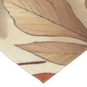 klassische Herbstblätter Tischdecke (Schrägansicht)