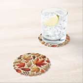 klassische Herbstblätter Untersetzer (Vor Ort)