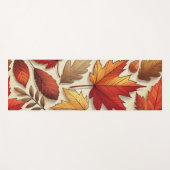klassische Herbstblätter Yogamatte (Vorderseite (Horizontal))
