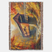 klassische Herbstbrücke Decke (Vorderseite Vertikal)