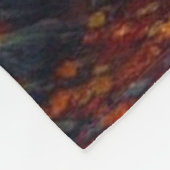 klassische Herbstbrücke Fleecedecke (Ecke)