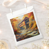 klassische Herbstbrücke Geschenktütchen (Ausgeschnitten)