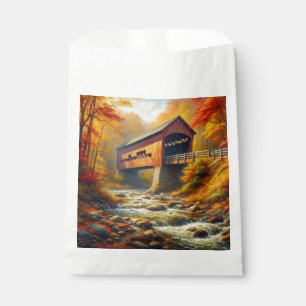klassische Herbstbrücke Geschenktütchen