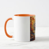 klassische Herbstbrücke Tasse (Links)