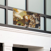 Klassische Hicks des friedlichen Königreichs Banner (Äußeres Gebäude)