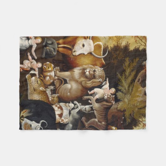 Klassische Hicks des friedlichen Königreichs Fleecedecke (Vorderseite (Horizontal))