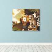 Klassische Hicks des friedlichen Königreichs Leinwanddruck (Insitu (Holzboden))