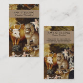 Klassische Hicks des friedlichen Königreichs Visitenkarte (Vorne/Hinten)