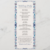 Klassische Hochzeit der mexikanischen Marine Programm (Rückseite)