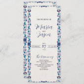 Klassische Hochzeit der mexikanischen Marine Programm (Vorne/Hinten)