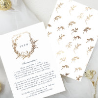 Klassische Hochzeit des Navy Blue Gold Wappen