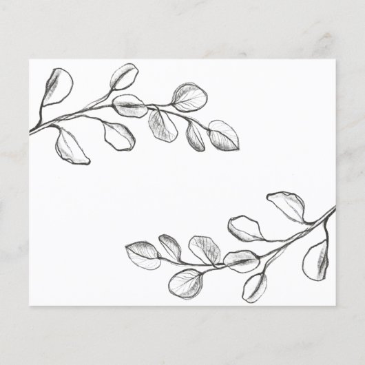 Klassische Hochzeit/Flyer Flyer (Hinten)