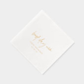 Klassische Hochzeit Servietten Mit Folie (Rechts)