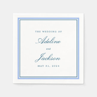 Klassische Hochzeit von Neapel Serviette