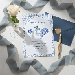 Klassische Hochzeitseinladungen Einladung