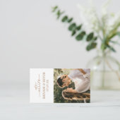 Klassische Hochzeitskleidung Begleitkarte (Stehend Vorderseite)