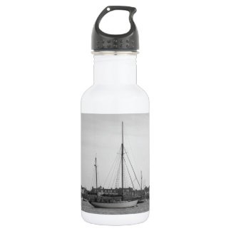 Klassische Holzjacht Trinkflasche