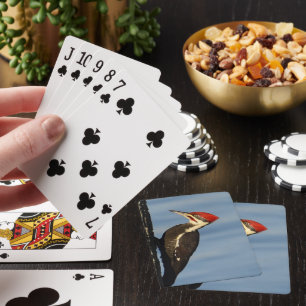 Klassische Holzpecker-Spielkarten Spielkarten