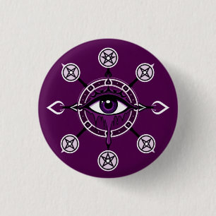 Klassische Horror-Spielkarten Button