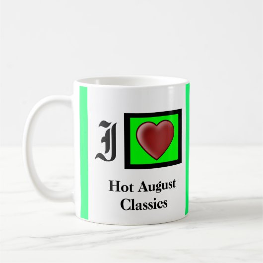 Klassische Hot-August Kaffeetasse (Links)