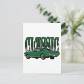 Klassische Hotrod-Geschenke Postkarte (Stehend Vorderseite)