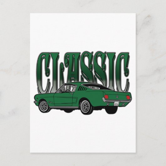 Klassische Hotrod-Geschenke Postkarte (Vorderseite)