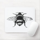 Klassische Hummel-Biene Mousepad (Mit Mouse)