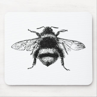 Klassische Hummel-Biene Mousepad
