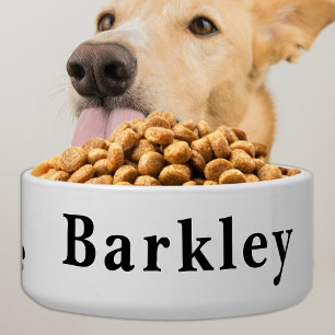 Klassische Hunde Personalisierte Keramik Napf