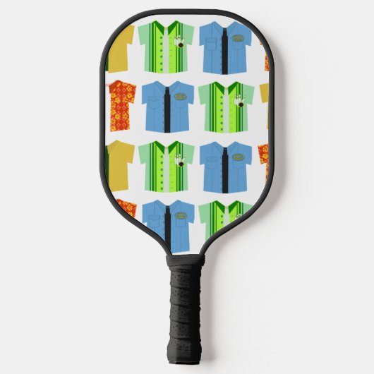 Klassische Icons für Mode-Statement-Stil Pickleball Schläger (Rückseite)