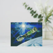 Klassische Illustrations-Postkarte Postkarte (Stehend Vorderseite)